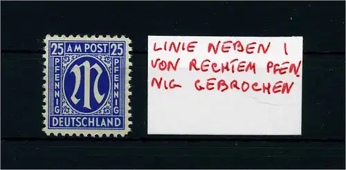 BIZONE 1945 Nr 28 postfrisch (105865)