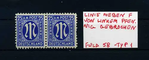 BIZONE 1945 Nr 28 postfrisch (105866)