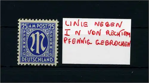 BIZONE 1945 Nr 28 postfrisch (105871)