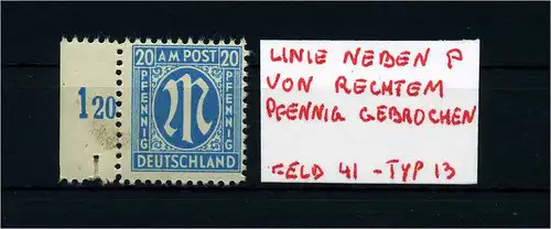 BIZONE 1945 Nr 26 postfrisch (105897)