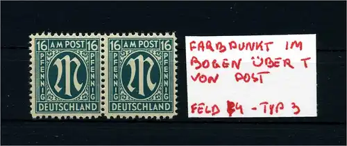 BIZONE 1945 Nr 25 postfrisch (105912)