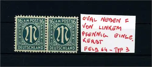 BIZONE 1945 Nr 25 postfrisch (105916)