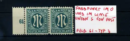 BIZONE 1945 Nr 25 postfrisch (105919)