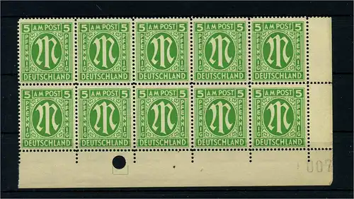 BIZONE 1945 Nr 12 Ay postfrisch (106049)