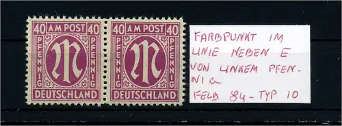 BIZONE 1945 Nr 30 postfrisch (105946)