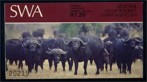 SUEDWESTAFRIKA 1985 Markenheftchen postfrisch (106014)