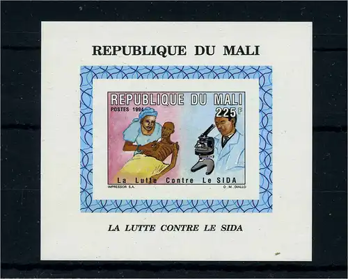 MALI 1994 Blockausgabe postfrisch (106139)