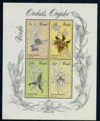 VENDA 1981 Bl.1 postfrisch (106164)