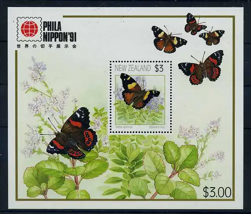 NEUSEELAND 1991 Bl.31 postfrisch (106208)