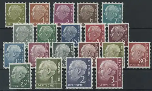 BUND 1954 Nr 179-196 postfrisch (106882)