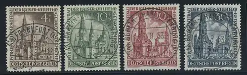 BERLIN 1953 Nr 106-109 gestempelt (106919)