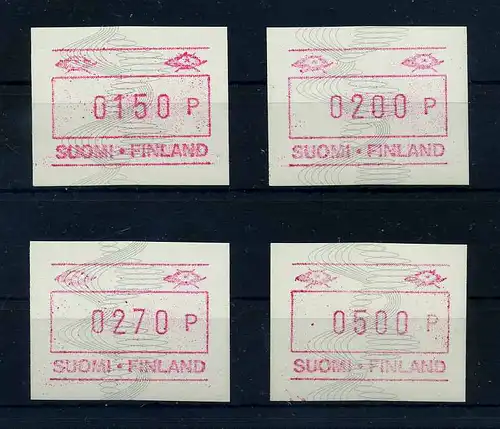 FINNLAND ATM 1990 Nr 7d S2 postfrisch (106319)