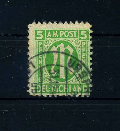 BIZONE 1945 3z F19 gestempelt (106377)
