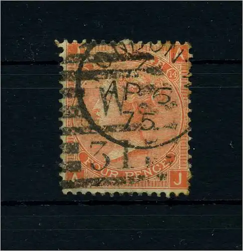 GROSSBRITANNIEN 1865 Nr 24 gestempelt (107185)