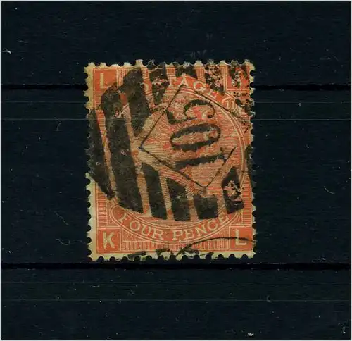 GROSSBRITANNIEN 1865 Nr 24 gestempelt (107189)