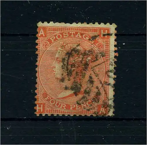 GROSSBRITANNIEN 1865 Nr 24 gestempelt (107197)