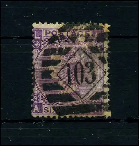 GROSSBRITANNIEN 1867 Nr 30 gestempelt (107289)