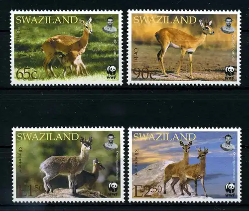 SWAZILAND 2001 Nr 702-705 postfrisch (107807)