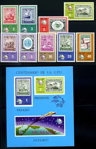 NICARAGUA 1974 Nr 1787-1798 postfrisch (107980)