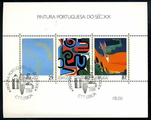 PORTUGAL 1989 Bl.67 gestempelt (107989)