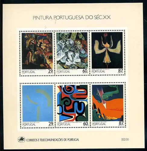PORTUGAL 1989 Bl.68 postfrisch (107991)
