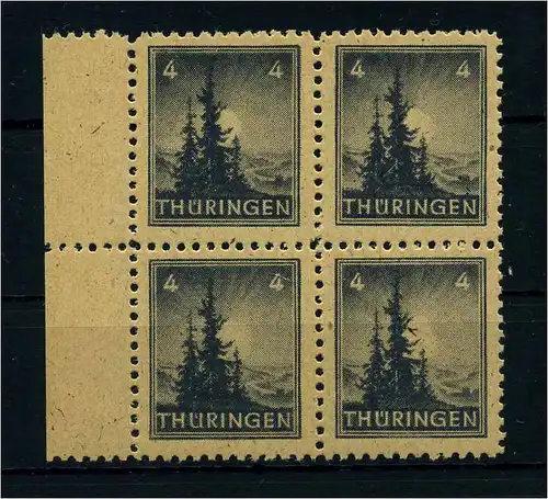 SBZ 1945 Nr 93AXv postfrisch (108195)