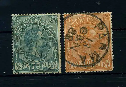 ITALIEN 1884 Nr PA4+5 gestempelt (108161)