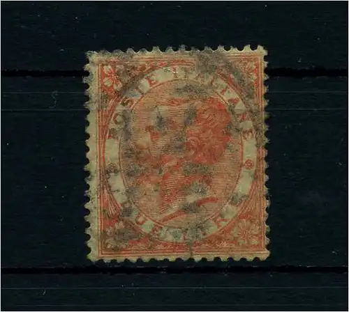 ITALIEN 1863 Nr 22 gestempelt (108168)