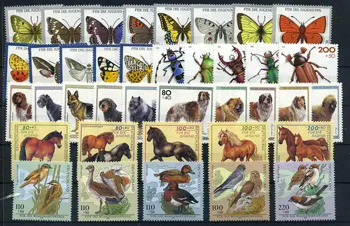 BUND Lot aus 1991-1998 postfrisch (108472)