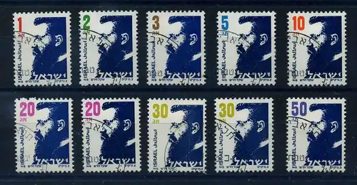ISRAEL 1988 Nr 1016-1023x+y gestempelt (108517)