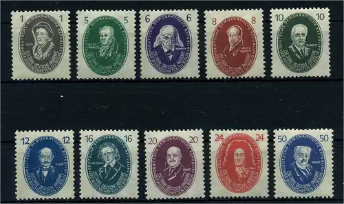 DDR 1950 Nr 261-270 postfrisch (108689)
