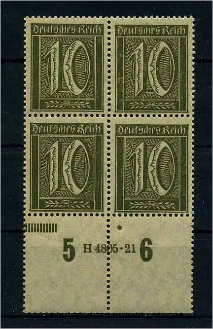 DEUTSCHES REICH 1921 Nr 158 postfrisch (109316)