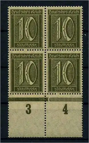 DEUTSCHES REICH 1921 Nr 158 postfrisch (109318)