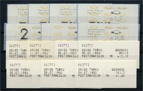 FINNLAND ATM 1992 Nr 12.2 postfrisch (109322)