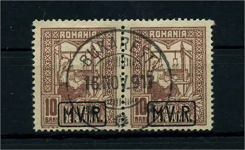 MV IN RUMAENIEN 1917 Nr ZZ3 gestempelt (109966)