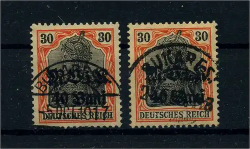 MV RUMAENIEN 1917 Nr 7a+b postfrisch (110518)