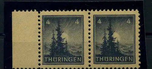 SBZ 1945 Nr 95AXt IV postfrisch (110734)