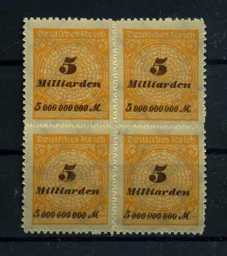 DEUTSCHES REICH 1923 Nr 327B postfrisch (110992)