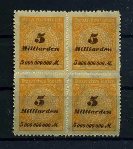 DEUTSCHES REICH 1923 Nr 327B postfrisch (110992)