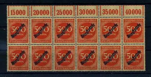 DEUTSCHES REICH 1923 Nr D81 postfrisch (111011)