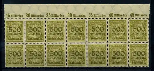 DEUTSCHES REICH 1923 Nr 324A postfrisch (111033)