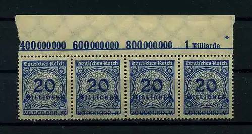 DEUTSCHES REICH 1923 Nr 319A postfrisch (111043)