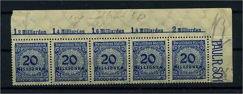 DEUTSCHES REICH 1923 Nr 319A postfrisch (111044)