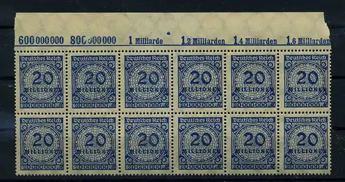 DEUTSCHES REICH 1923 Nr 319A postfrisch (111045)