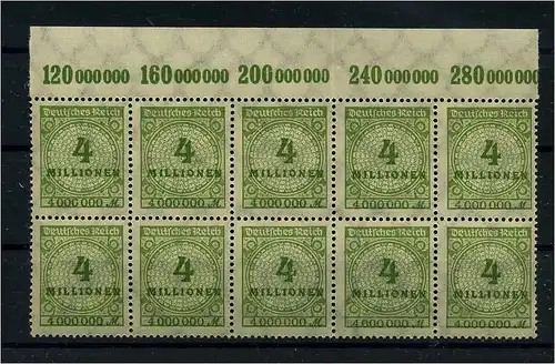 DEUTSCHES REICH 1923 Nr 316 postfrisch (111058)