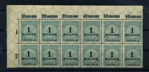 DEUTSCHES REICH 1923 Nr 314 postfrisch (111061)