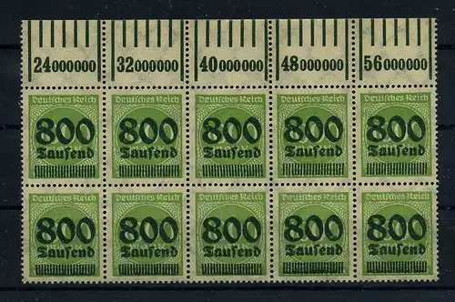DEUTSCHES REICH 1923 Nr 308 postfrisch (111069)