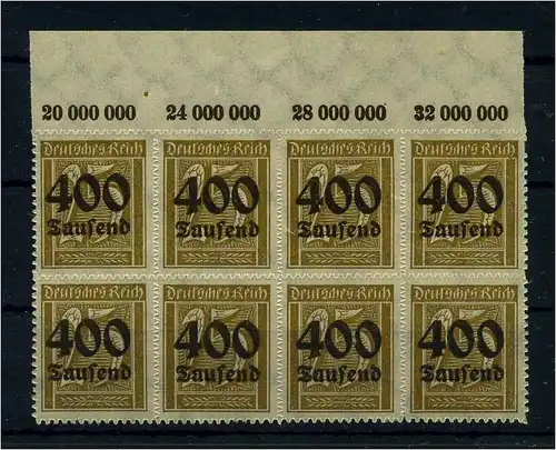 DEUTSCHES REICH 1923 Nr 298 postfrisch (111074)