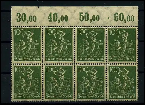 DEUTSCHES REICH 1921 Nr 187 postfrisch (111098)