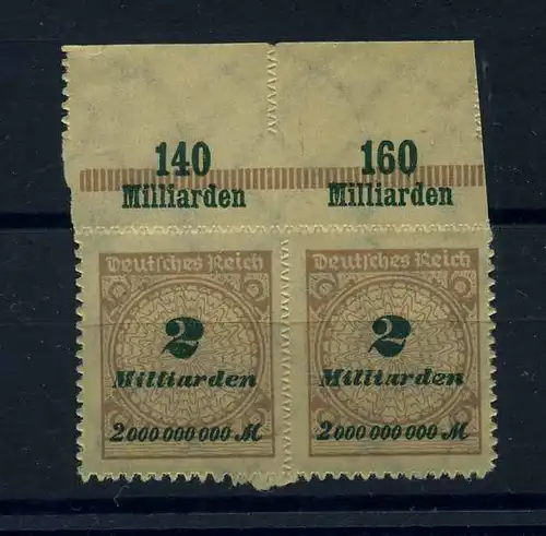DEUTSCHES REICH 1923 Nr 326B postfrisch (111578)